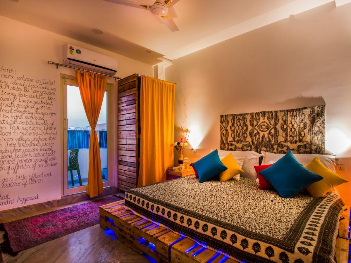 Gypsy Nest Hostel อัครา ภายนอก รูปภาพ